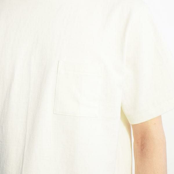 GLAD HAND グラッドハンド ROYAL POCKET S/S T-SHIRTS -WHITE- メンズ