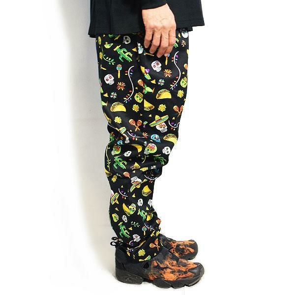 クックマン COOKMAN クックマン CHEF PANTS MEXICO -BLACK- | ARTIF [ストリート