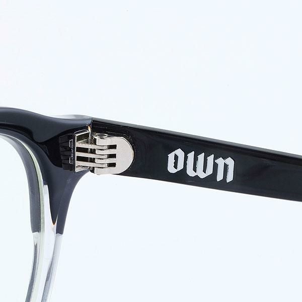OWN オウン #06 BLACK×CLEAR/CLEAR